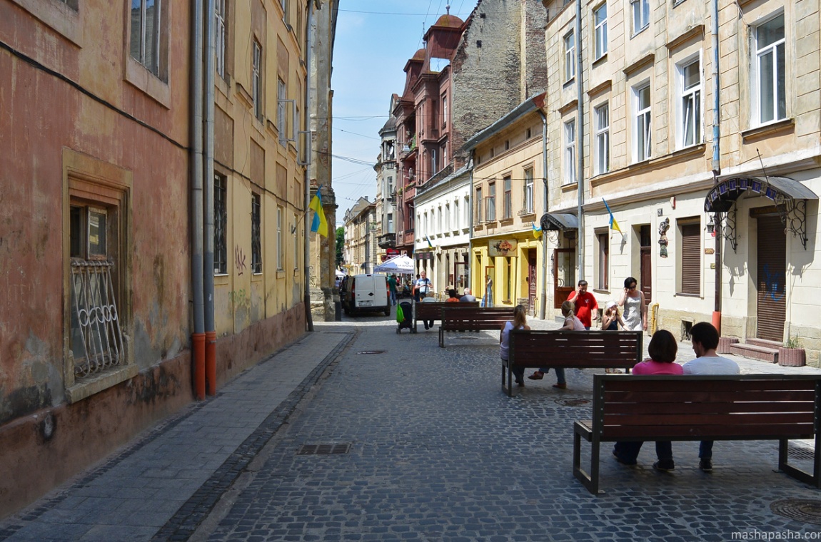 Затишні вулички старого Львова